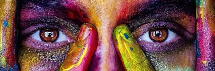 mädchen, gesicht, bunt, farben, künstlerisch, modell, person, frau, augen, kunst, farbe, porträt, körperfarbe, bemalung, gesicht, gesicht, bunt, bunt, farben, farben, person, frau, frau, frau, augen, kunst, kunst, kunst, kunst, kunst, farbe